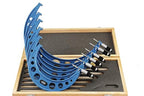 Shars 6-12" Precision Solid Metal Frame Outside Micrometer 6 pcs/Set 303-2654N R)