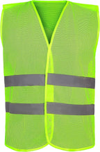 Safety Vest - 10 Pack and 15 Pack - High Visibility Vest for Everyday Use, Lightweight, Comfortable and Breathable