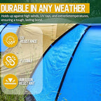 Tent Repair Glue Seam Sealer, Waterproof & Flexible Sealant Adhesive for Tent, Sleeping Pads, Awning & Groundsheet Repair and Outdoor Fabric, Works on Nylon, Canvas and Vinyl - 60ml / 2.12oz