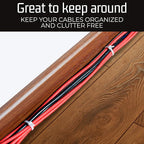 Bolt Dropper White Zip Ties - 50 lbs Tensile Strength - Self-Locking Premium Nylon Cable Ties Wraps for Indoor and Outdoor - Wire Management and Secure Items - Zip Ties Heavy Duty - 11" - 2000 Pack