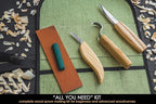 BeaverCraft S13 Wood Carving Tools Set for Spoon Carving 3 Knives Wood Carving Kit for Beginners Hook Knife Wood Carving Right-Handed Spoon Carving Whittling Knives (S13 Right-Handed)
