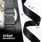 Lightweight Polypropylene Webbing - Poly Strapping for Outdoor DIY Gear Repair, Pet Collars, Crafts – 3/4 Inch by 10, 25, or 50 Yards, Over 20 Colors