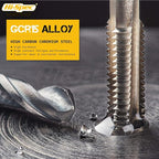 Hi-Spec 39pc Metric Tap & Die Set. Complete M3 to M12 Tapping and Threading Tools with Tap Wrench & Screw Pitch Gauge Accessories
