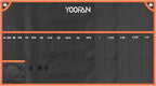 YOOFAN Wrench Roll Up Pouch – Wrench Organizer Bag with Handle, Wrench Holder for Hanging (17+1 SAE)