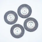 6inch Bench Wire Wheel Brush Set for Rust, Burr, Paint, and Corrosion Removal (4)