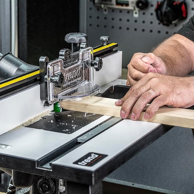 Trend Portable Benchtop Router Table with Robust Construction for Workshop & Site Use, 120V (NVR Switch Not Included), CRT/MK3