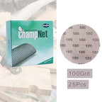 Mesh Drywall 9 Inch Sanding Disc 100 Grit 25PCS, Sand Screen 9in Sandpaper Net Dust Free Hook and Loops Discs | Compatible with Radius 360 Drywall Sander | Ideal for Drywall, Floor, Putty Use