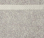 Amazon Basics Cotton Washcloths, Quick-Dry, 12" x 12", 12-Pack, Platinum