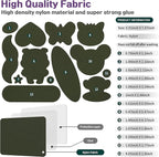 Azobur Nylon Repair Patches Self Adhesive Vinyl Outdoor Camping Gear Repair Kit,Waterproof Fabric Repair Patches for Down Jacket, Tent, Sleeping Bag (15x20cm）