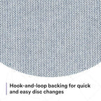 3M Xtract Net Disc 310W, 150+, 6 in, Die 600Z, Pack of 50 Hook and Loop Sanding Discs, Virtually Dust-Free, Value Option for Metal, Wood, Composites, Stock Removal, and Fine Finishing