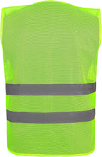 Safety Vest - 10 Pack and 15 Pack - High Visibility Vest for Everyday Use, Lightweight, Comfortable and Breathable
