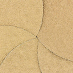 Dura-Gold Premium 40 Grit 6" Gold Sandpaper Discs, No Hole Pattern Dustless, Box of 25, Hook & Loop Backing for DA Sander, Finishing Coarse Sanding Abrasive Automotive Paint, Woodworking Wood, Metal