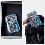 68 Piece MECHMAX Magnetic Ratchet Screwdriver Set, Socket and Interchangeable Bits Slotted, Phillips, Star, Precision Bits with Case for Home, Office, Car, Automotive, Ring Doorbell and as A Gift