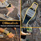 BINYATOOLS Magnetic Wristband -Coyote Brown- With Super Strong Magnets Holds Screws, Nails, Drill Bit Unique Wrist Support Design Cool Handy Gadget Gifts for Fathers, Boyfriends, Handyman, Electrician