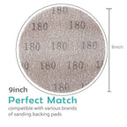 Mesh Drywall 9 Inch Sanding Disc 180 Grit 25PCS, Sand Screen 9in Sandpaper Net Dust Free Hook and Loops Discs | Compatible with Radius 360 Drywall Sander | Ideal for Drywall, Floor, Putty Use