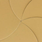 Dura-Gold Premium 400 Grit 6" Gold Sandpaper Discs, No Hole Pattern Dustless, Box of 50, Hook & Loop Backing for DA Sander, Finishing Coarse Sanding Abrasive Automotive Paint, Woodworking Wood, Metal