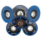 SIGNI 4" x 5/8" Premium Zirconia Flap Discs T27 10-Pack (4.5 inch T27 80#)
