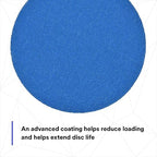 3M Stikit Blue Abrasive Disc Roll, 36268, No Hole, 5 in, 180+ Grade, Pack of 100, Automotive Sanding Discs for Coating Removal, Body Repair, Auto Sanding, Primer Sanding