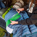 GEAR AID Tenacious Tape 3”x20” Fabric and Vinyl Gear Repair Tape, Quickly Fix Holes and Rips in Puffy Jackets, Rain and Snow Gear, Tents, Sleeping Bag and More, Blue, 2 Pack