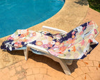 Quick Dry Towel Extra Large 78x35 Inch - Microfiber Beach Towel - Perfect for Beach, Travel, Swimming, Pool, Yoga, Hiking, Camping - Lightweight, Fast Drying, Compact for Adults (Kimono Gold)