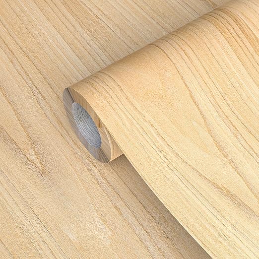 GSCIT Club Maple Wood Veneer, 8 inch x 25ft Wood Edge Banding Pre-glued Flexible, Veneer Tape Banding for Cabinet Repair Furniture Restoration