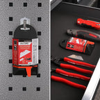 HAUTMEC 100 Pack Utility Knife Blades, Standard Box Cutter Blades with Innovative Safty Dispenser, Premium Carbon Steel Utility Blade Replacement, for Box, Carpet, Rope - HTUBL25011