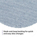 3M Xtract Net Disc 310W, 220+, 5 in, Die 500X, Pack of 50 Hook and Loop Sanding Discs, Virtually Dust-Free, Value Option for Metal, Wood, Composites, Stock Removal, and Fine Finishing