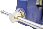 Yost Vises 855-D2 Industrial Grade Reversible Vise, 5.5", Blue