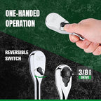 SK 3/8" Drive Ratchet Handle, Pear Head, 90-Tooth Ratchet, Alloy Steel, with Contoured Handle