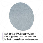 3M Xtract Net Disc 310W, 220+, 5 in, Die 500X, Pack of 50 Hook and Loop Sanding Discs, Virtually Dust-Free, Value Option for Metal, Wood, Composites, Stock Removal, and Fine Finishing