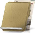 OAZ 2 Pieces 9 x 11 inch Canvas Repair Patches Canvas Fabric Patch Self-Adhesive Canvas Repair Tape Waterproof Outdoor Gear Repair Patch Kit for Boat Cover Awning Sofa Chair Couch Tent Bag (Khaki)