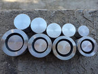 Coin Ring Punch & Spacer Set | Hole Punch Coin Jewelry Making Tool Swedish Wrap Method | Self Centering Coin Ring Punch Set | Swedish Die Wraps (4) with 9 Push Rods - Made in USA