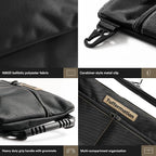 Small Tool Pouch, Tool Bag Organizer with Zipper. Small Tool Bag with Multiple Compartments. Perfect Tool Pouch Bags for Men Women Electricians & Others.