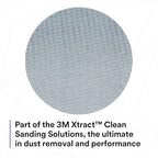 3M Xtract Net Disc 310W, 240+, 8 in, Die 800L, Pack of 50 Hook and Loop Sanding Discs, Virtually Dust-Free, Value Option for Metal, Wood, Composites, Stock Removal, and Fine Finishing