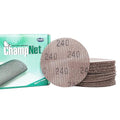Mesh 5 inch 6 inch Sanding Discs 35PCS Hook and Loop Sanding Discs, Dust-Free, Ideal for Metal, Wood, Composites, Stock Removal, and Fine Finishing (5in, 240 Grit)