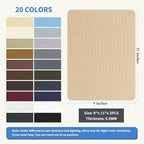 KING MOUNTAIN Canvas Repair Patch 9 x11 Inch 2 Pcs Self-Adhesive Waterproof Fabric Patch for Sofas, Tents, Furniture,Tote Bags, Car Seats (Khaki)