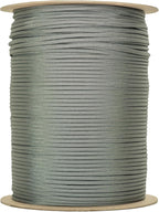 The Paracord Store | Type III 550 Paracord - 1000 FT Spool, Charcoal Grey | Heavy Duty 7 Strand Tactical Paracord - USA Made Nylon Outdoor Parachute Cord for Camping, Fishing & More - Survival Cord