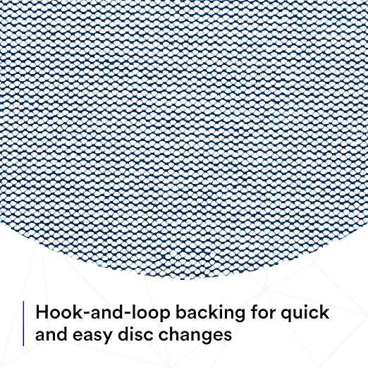 3M Xtract Net Disc 310W, 80+, 8 in, Die 800L, Pack of 50 Hook and Loop Sanding Discs, Virtually Dust-Free, Value Option for Metal, Wood, Composites, Stock Removal, and Fine Finishing