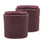 CS Unitec | 42011 | PTX Fleece - Nonwoven Sleeve. 180 Grit, 3-1/2" Diameter x 4" Width, Pack of 4 - Made in Germany
