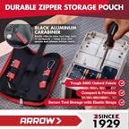 ARROW Ratchet Screwdriver Set, 27-IN-1 Multi Bit Ratcheting Screwdriver with Durable Zipper Storage Pouch, Portable Screw Driver Set Kit with Phillips, Slotted, Torx, Square Bits