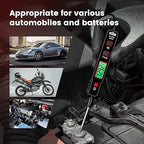 KAIWEETS 0.8V-100V DC Smart Automotive Test Light, Buzzer Circuit Tester with Sharp Probe, Bidirectional Voltage Tester with Flashlight, Electric Test Pen for Car Battery Polarity Continuity Fuses