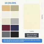 KING MOUNTAIN Canvas Repair Patch 5×8 Inch 8 Pcs Self-Adhesive Waterproof Fabric Patch for Sofas, Tents, Furniture,Tote Bags, Car Seats (Beige1.0)
