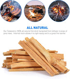 Eco-Stix Fatwood Fire Starter Kindling Firewood Sticks Bulk Packaged Firestarters 100% All Natural Resi ECOSTIX 25LB