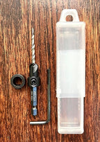 FTG USA Adjustable Wood Countersink Drill Bit #6 (9/64") with Tapered Drill Bit for Woodworking