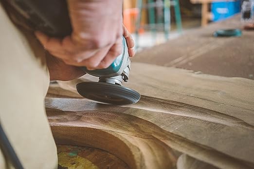 Kutzall Extreme Shaping Dish - Very Coarse, 4-1⁄2" (114.3mm) Dia. X 7⁄8" (22.2mm) Bore - Woodworking Angle Grinder Attachment for DeWalt, Bosch, Milwaukee. Abrasive Tungsten Carbide, DW412X120
