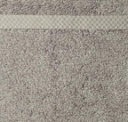Amazon Basics 100% Cotton Quick-Dry Hand Towel, 8-Pack, Platinum, 28" x 16"