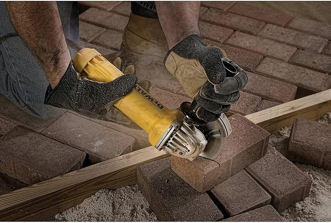 DEWALT Angle Grinder, 4.5 Inch, 11 Amp, With Paddle Switch (DWE402)