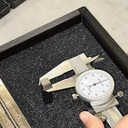 HFS(R) 0-6" Stainless Steel 4 Way Imperial Dial Caliper .001" Shock Proof