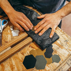 GEAR AID Tenacious Tape Hex 2.5” and 1.5” Repair Patches, Peel-and-Stick to Fix Holes and Burns in Down Jackets, Rain Gear, Tents, Tarps and More