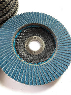 SIGNI 4" x 5/8" Premium Zirconia Flap Discs T27 10-Pack (Grit 80#)